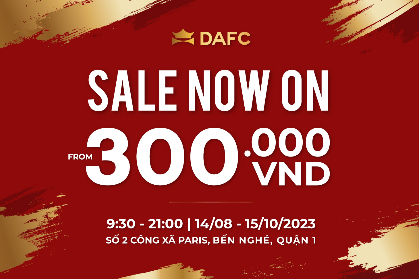 DAFC outlet sale